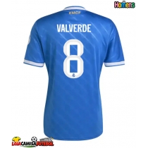 Camisa de Futebol Real Madrid Federico Valverde #8 Equipamento Alternativo 2025-26 Manga Curta